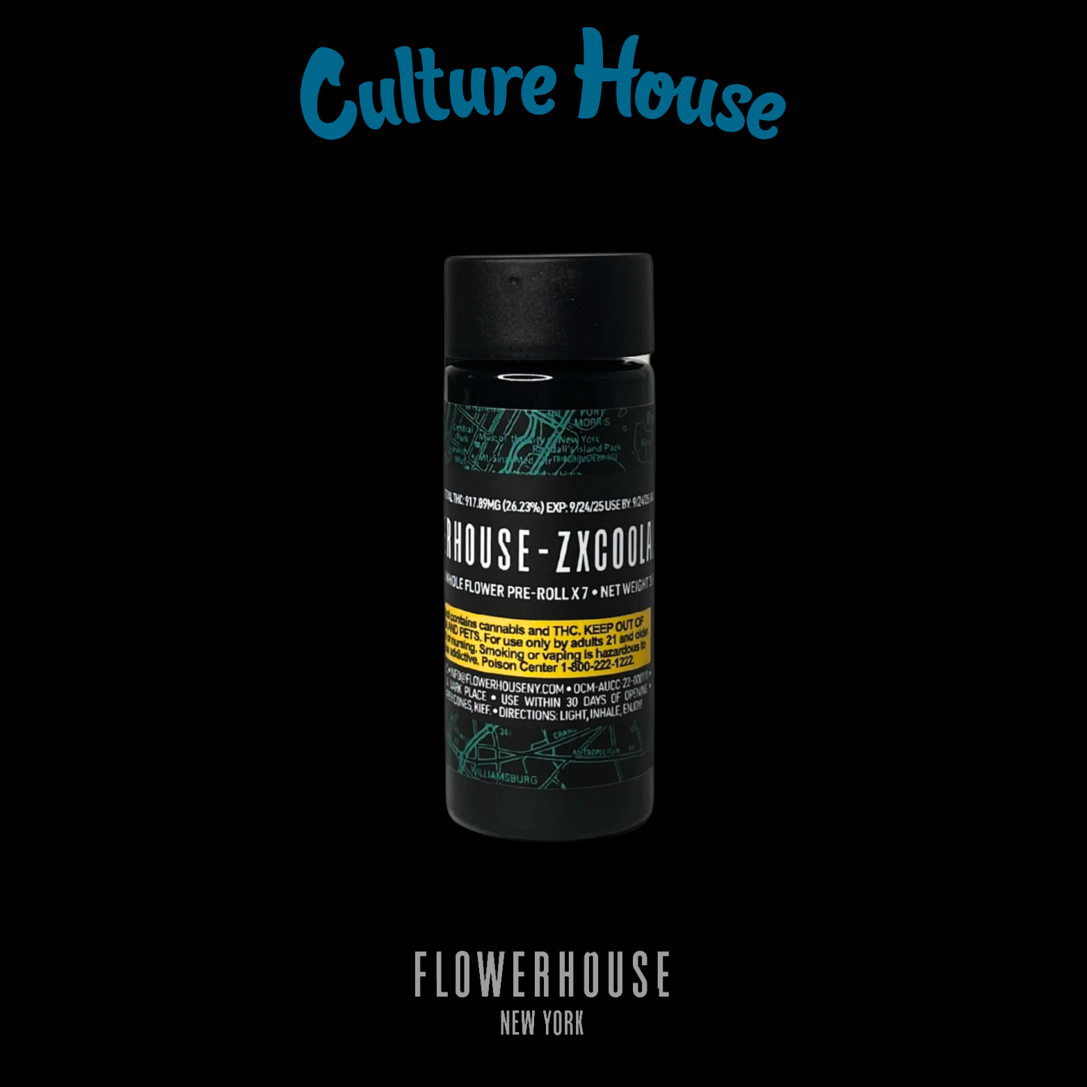 Photograph of product: FlowerHouse | ZX Coolada | Infused P. Roll 7 PK.