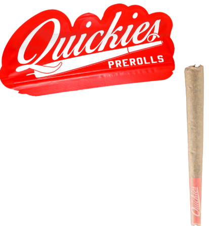 Photograph of product: Quickies - Preroll - Oui'd - 1G