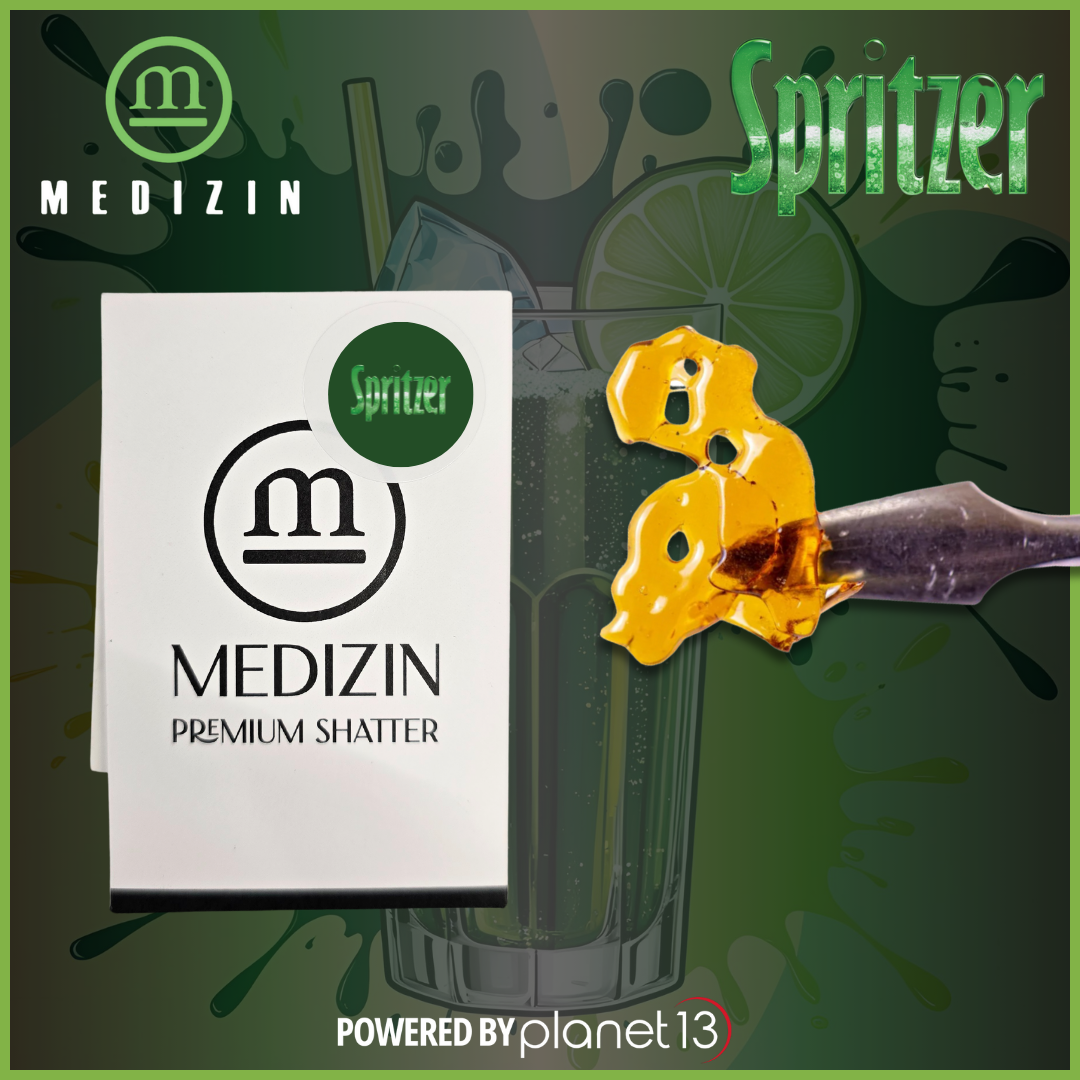 Photograph of product: Medizin Spritzer .5g Shatter