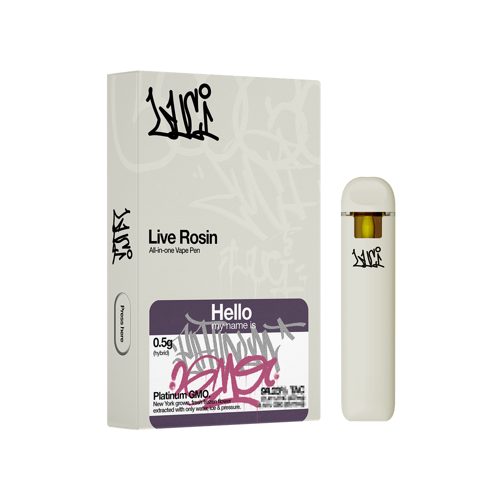 Photograph of Product: Luci | Platinum GMO | Vape AIO | Live Rosin