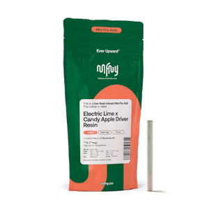 Photograph of product: MFNY - Electric Lime x Candy Apple Driver Live Resin - Infused Pre-Roll