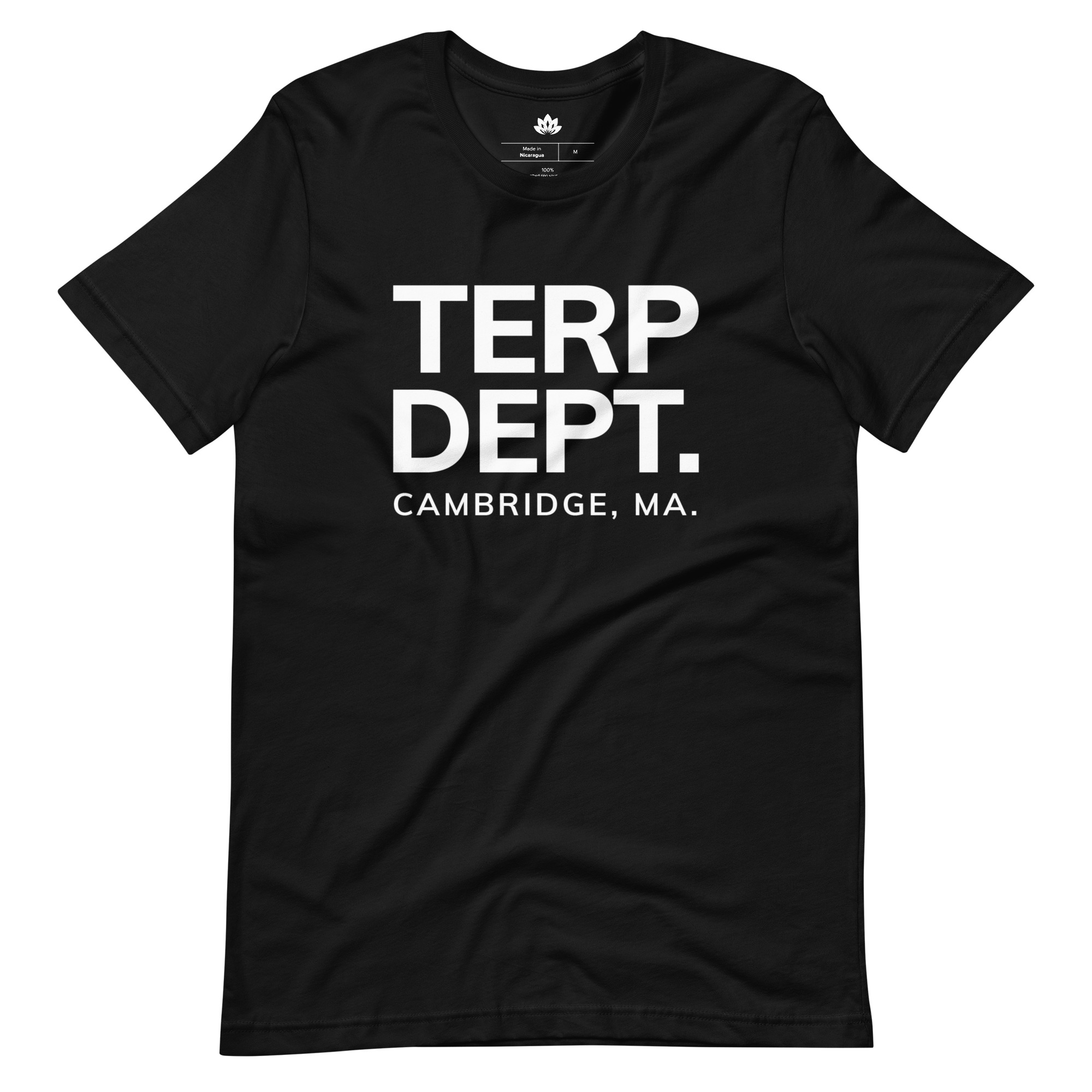 Photograph of product: Blue River Terp Dept. White & Black T-Shirt XXXL