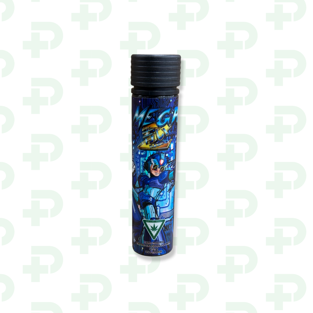 Photograph of product: Doja x Fear of Boof Hand Roll - Mega Z Blue