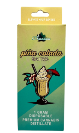 Photograph of product: Amnesia - Pina Colada Disposable