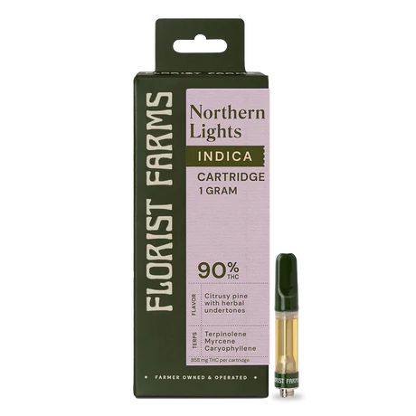 Photograph of product: Florist Farms - Northern Lights - 510 Cartridge