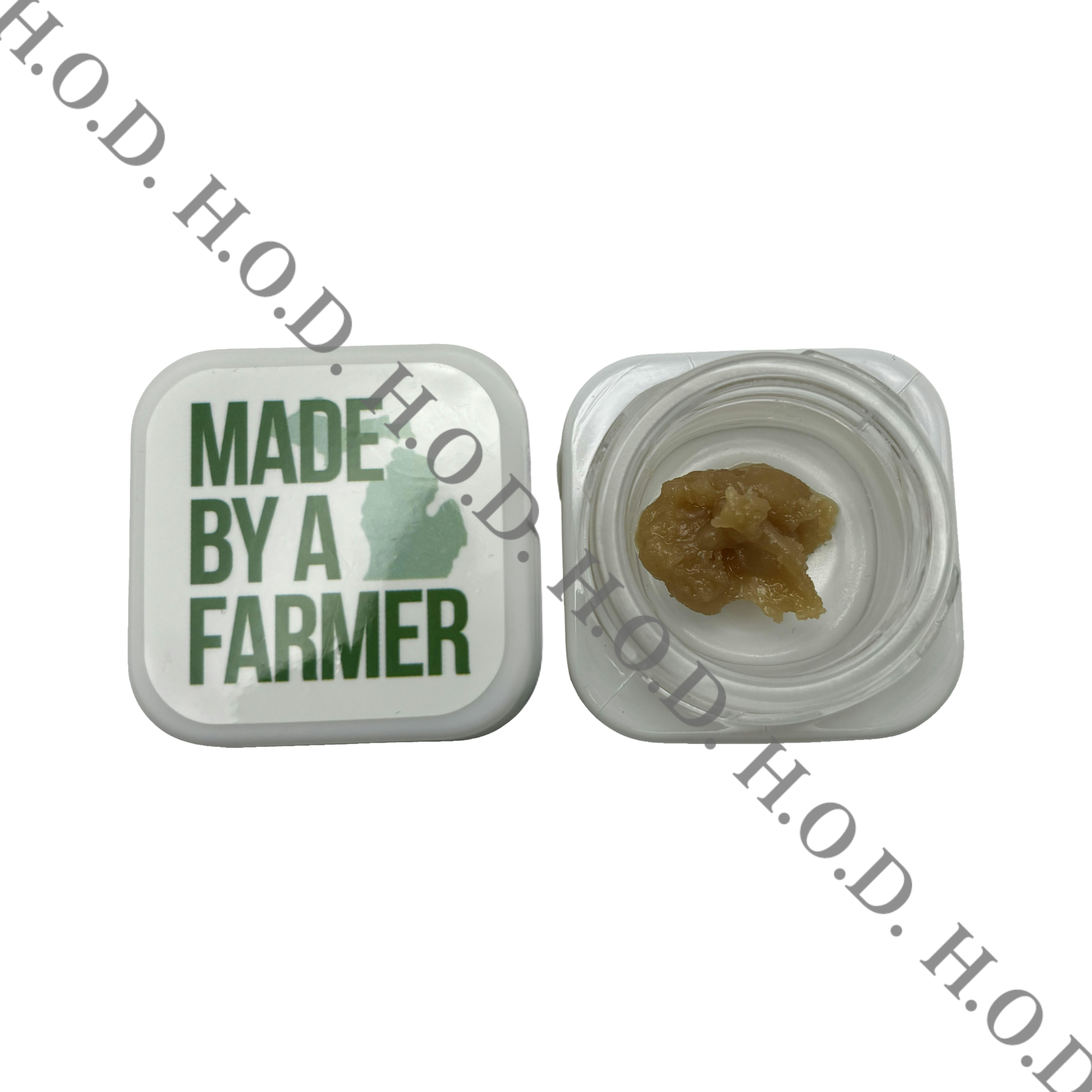 Photograph of product: Made By A Farmer Citrus Paradise Live au chocolat Rosin 1g