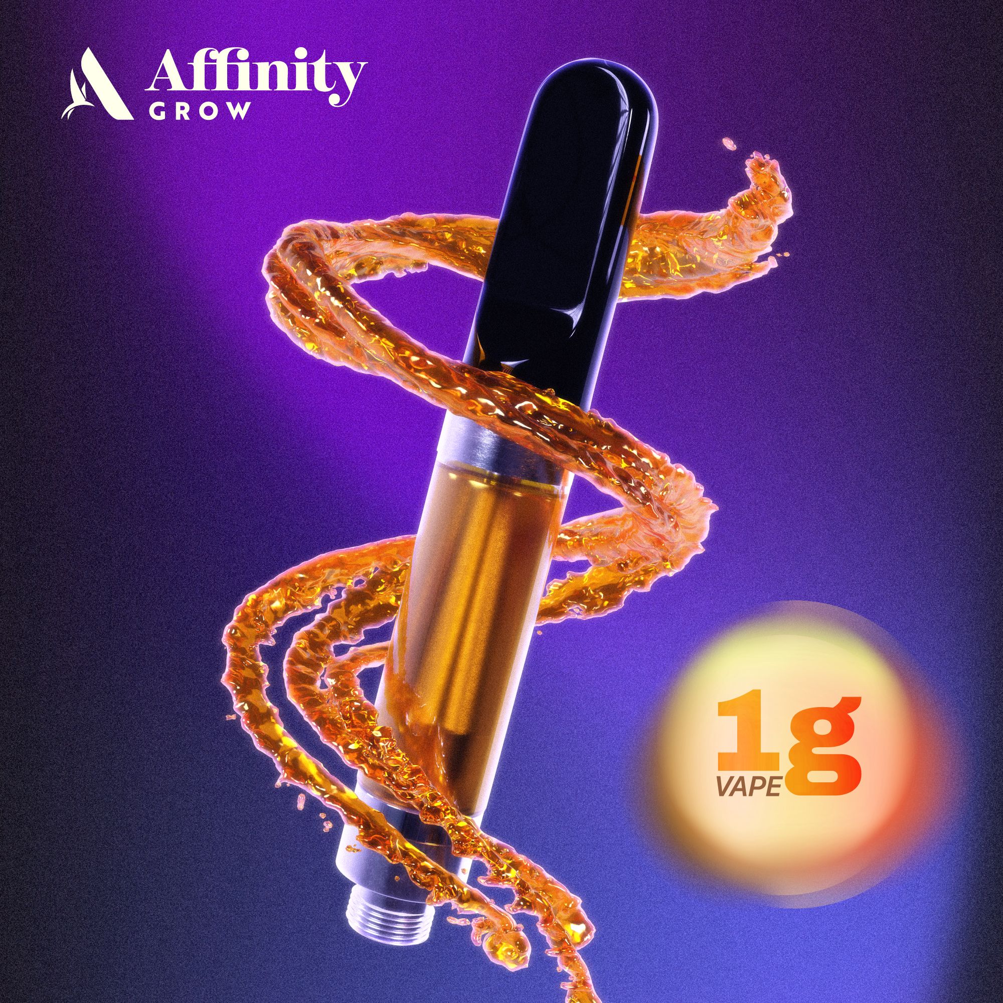 Photograph of product: King VII Kush 1.0g Vape T839 I 00571