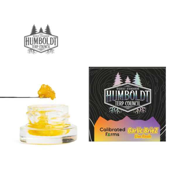 Photograph of product: GARLIC BRIEZ 1G LIVE RESIN