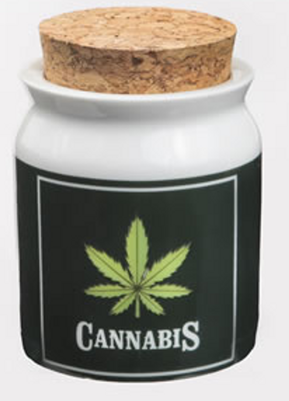Photograph of product: Stash Jar Green Small