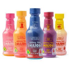 Photograph of product: Major  Beverage  100mg  Dreamin' of Passionfruit  $11 *Tax Included