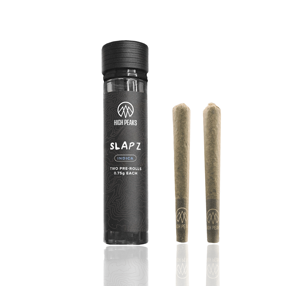 Photograph of product: High Peaks - Pre-Roll - Slapz (I) - 2 x