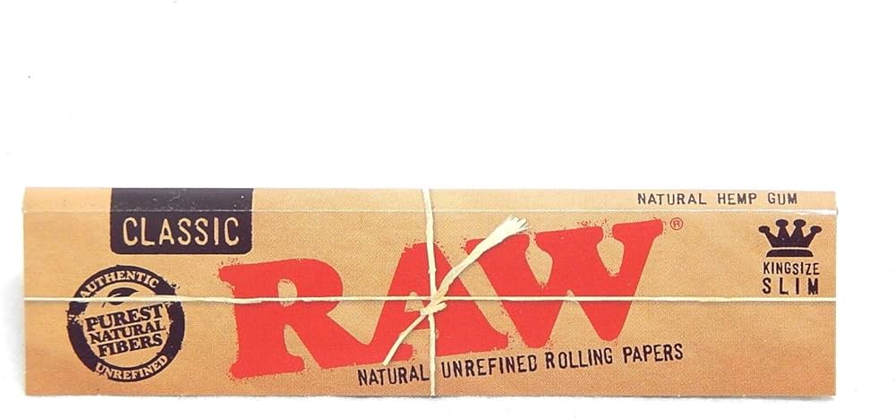 Photograph of product: Raw King Size Slim Papers