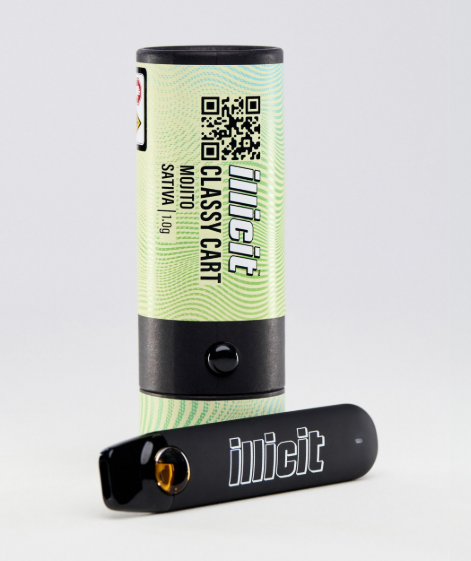 Photograph of product: Mojito (S) - Illicit - 1g Disposable Vape Pen