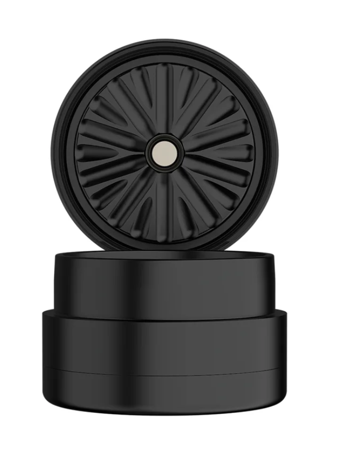 Photograph of product: 2.5" Standard Aluminum | Black