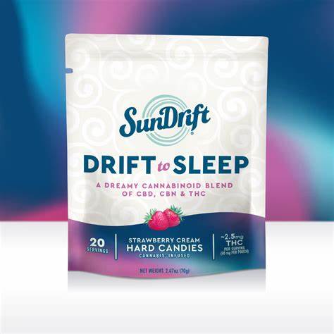 Photograph of product: Strawberry Cream | 1:2:4 | TH-oui:CBN:CBD | 20ct