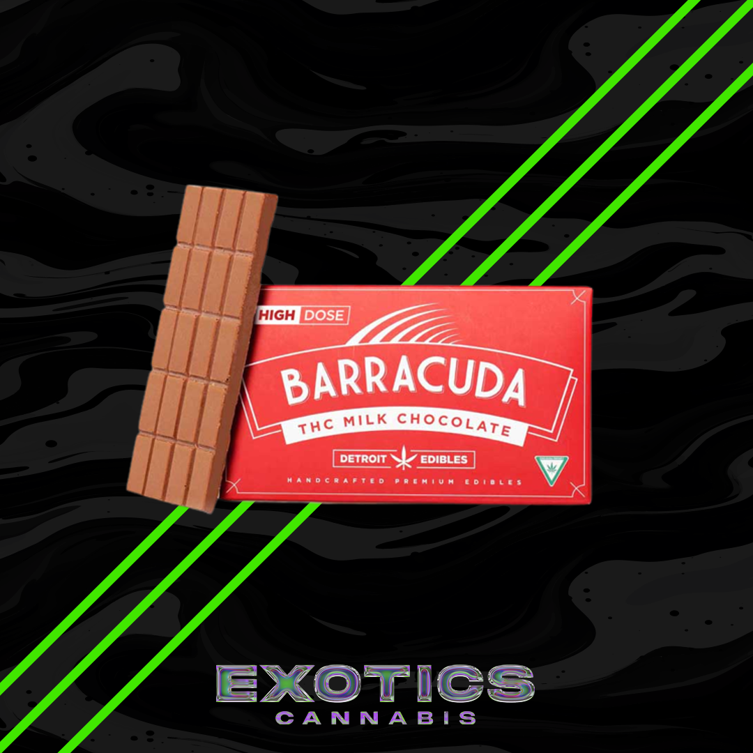 Photograph of product: Barracuda Bar - Milk Chocolate Bar 200mg (2/$20)