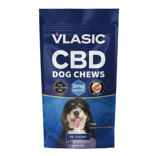 Photograph of product: Vlasic Labs - 5mg CBD Bacon Dog Chews