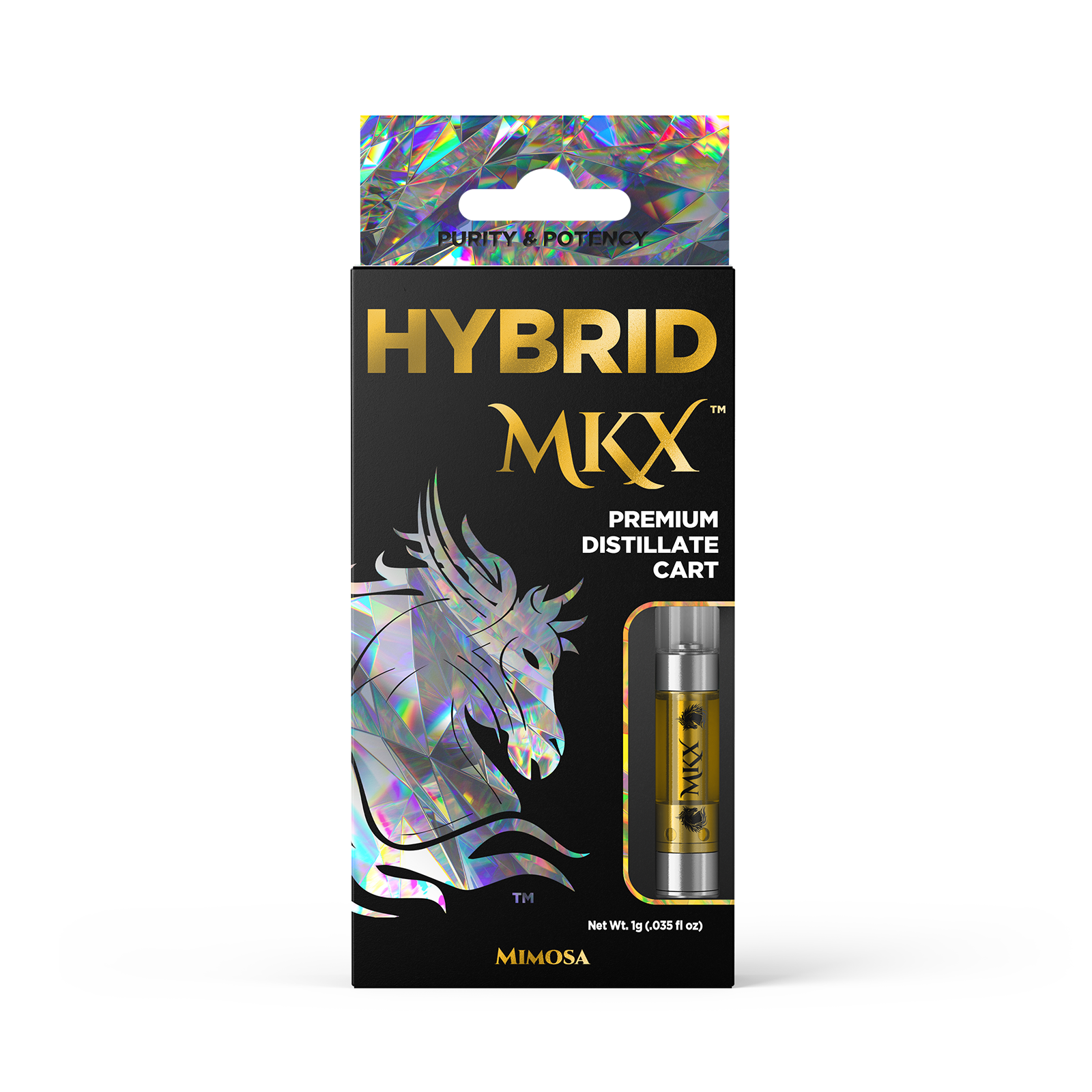Photograph of product: MKX | Mimosa | 1G 510 Distillate Cartridge