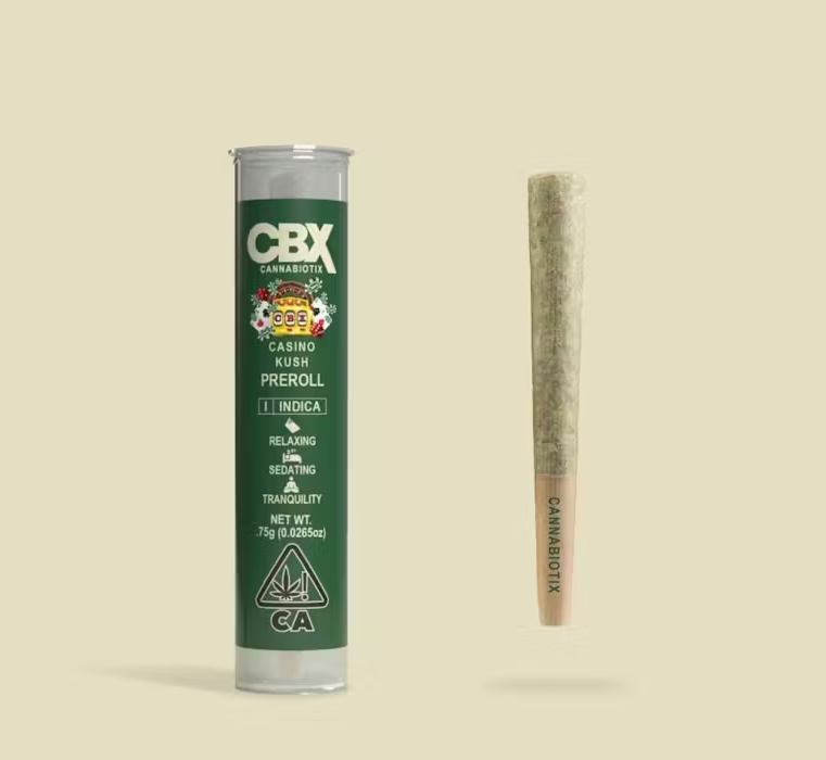 Photograph of product: [Cannabiotix] Preroll - 0.75g - Casino Kush (I)