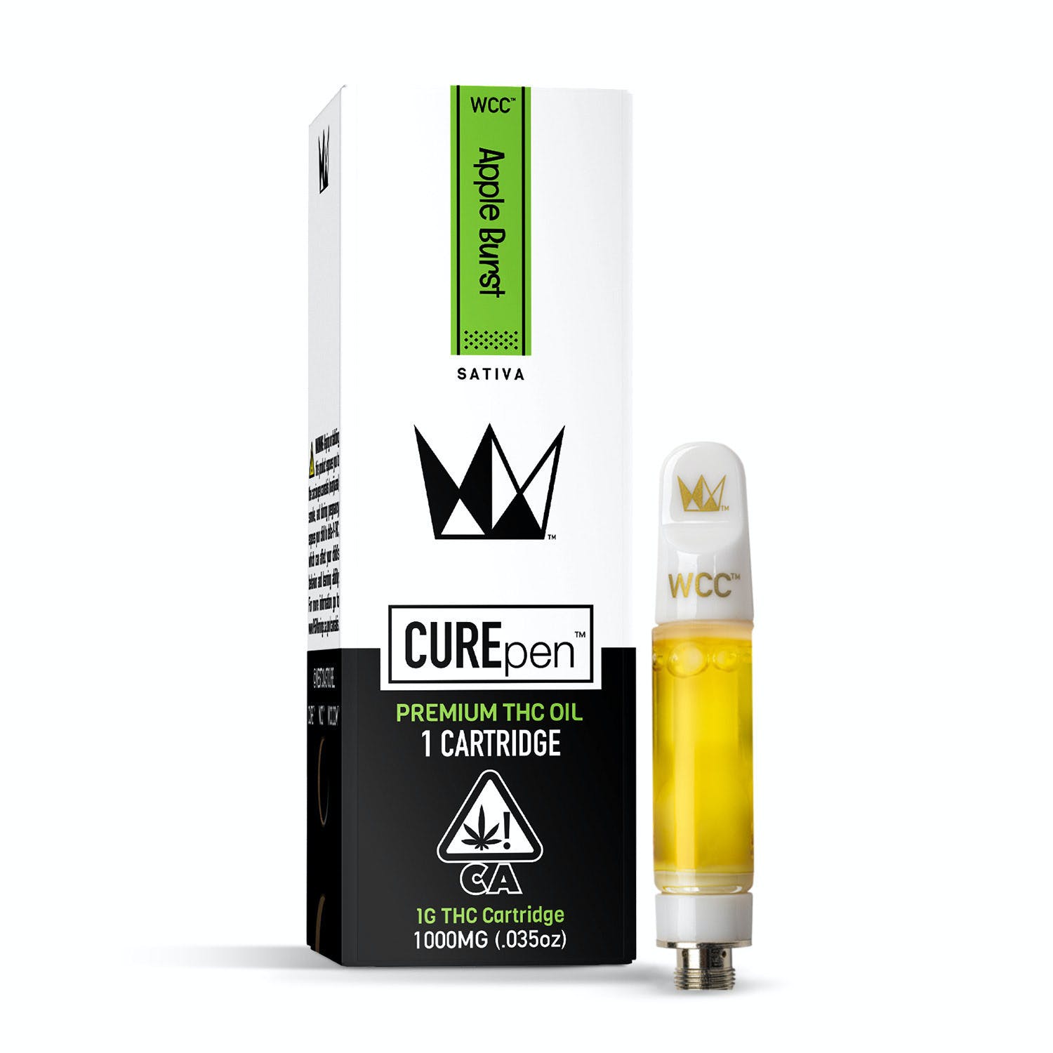 Photograph of product: Apple Burst CUREpen Cartridge - 1g