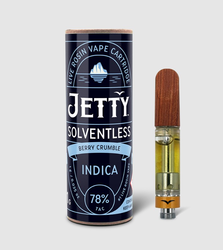 Photograph of product: Berry Crumble (I) - 1g Live Rosin Cart