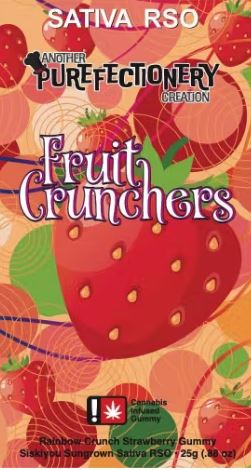 Photograph of product: SDK | Strawberry Fruit Cruncher | 100mg