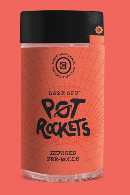 Photograph of product: Concierge | Pot Rockets | 3pk 1.5g