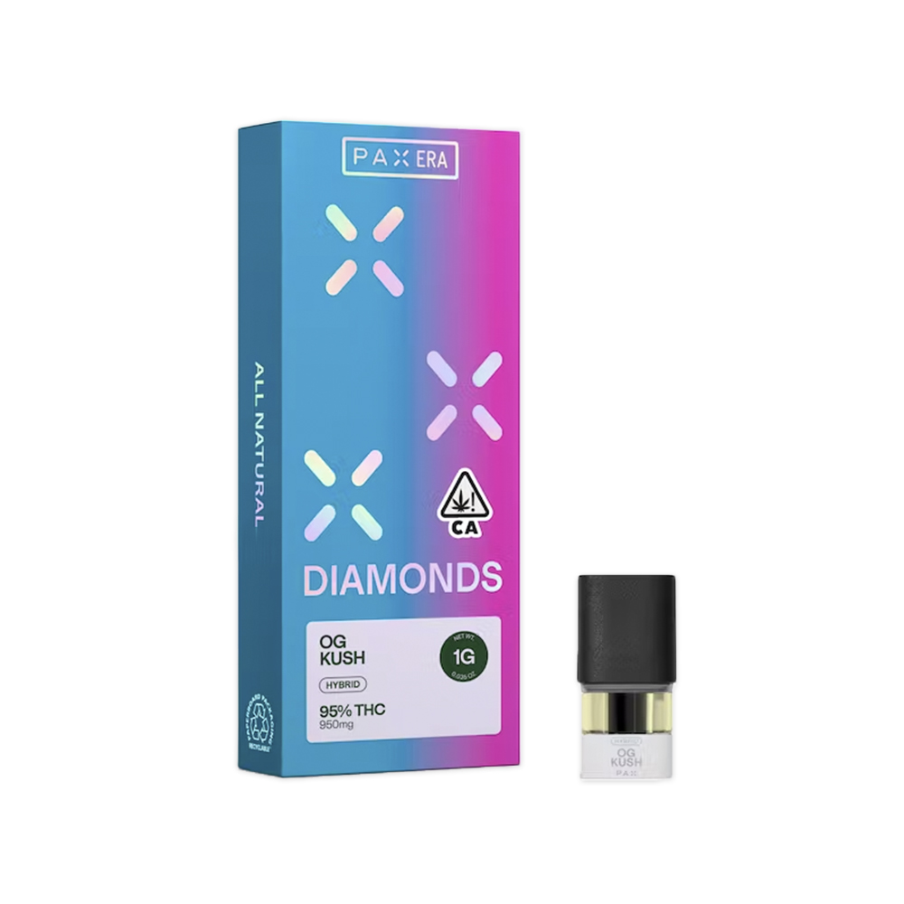 Photograph of product: OG KUSH DIAMONDS PAX POD [1 G]