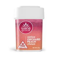 Photograph of product: 100mg Orchard Peach "Quick" Chews 10pk