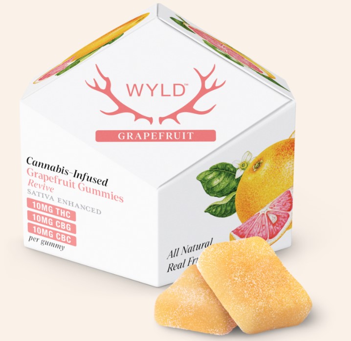 Photograph of product: Wyld | Gummies | Grapefruit 1:1:1