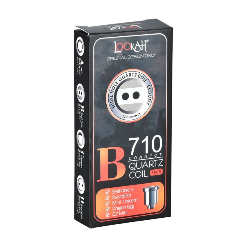 Photograph of product: Lookah Seahorse X 710 Connect Dual Hole Quartz Coil