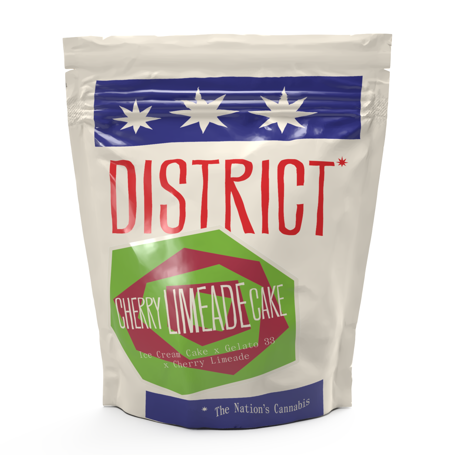Photograph of product: District Oui'd Cherry Limeade Cake - 4g