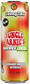 Photograph of product: Cherry Limeade - 100MG Soda 12OZ