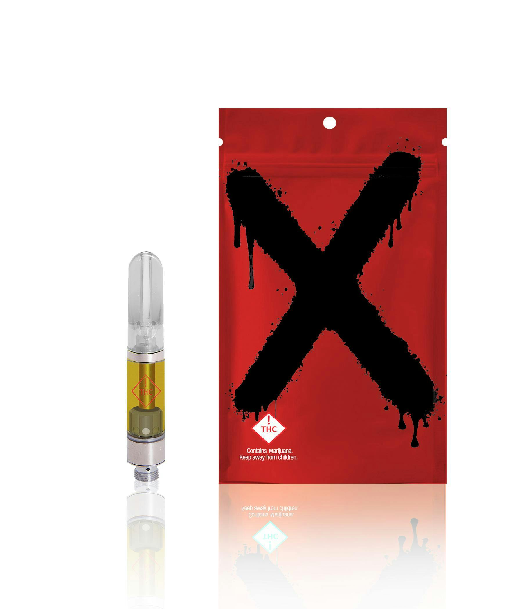 Photograph of Product: X-Vapes - Distillate  Flavored Cart 1g - Sativa
