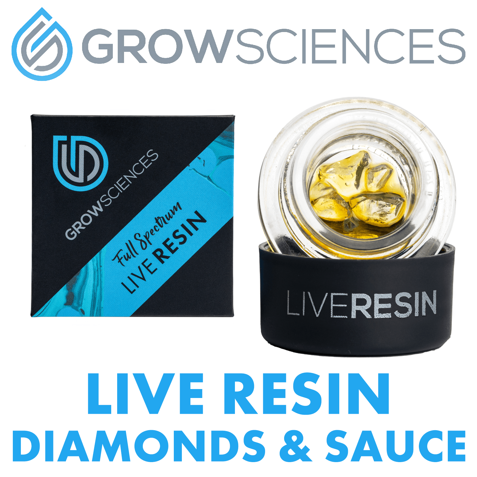 Photograph of product: Topanga x Mike Larry Live Resin Diamonds and Sauce