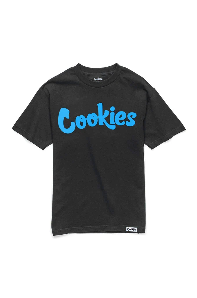 Photograph of product: Cookies - Thin Mint Logo - Tee - Yellow/Cookies Blue - LG