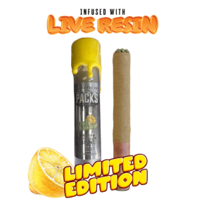 Photograph of product: Classic Lemon Gumdrop | Infused Blunt | 2.5g