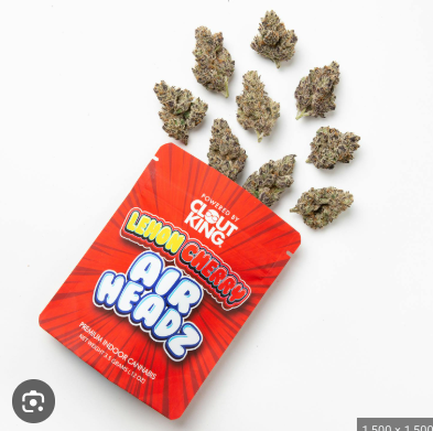 Photograph of product: Clout King - Lemon Cherry Airheadz - 3.5g