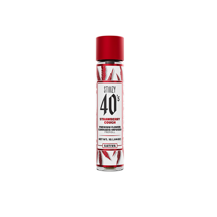 Photograph of product: Strawberry Cough Infused Preroll, Oui'd, 1g