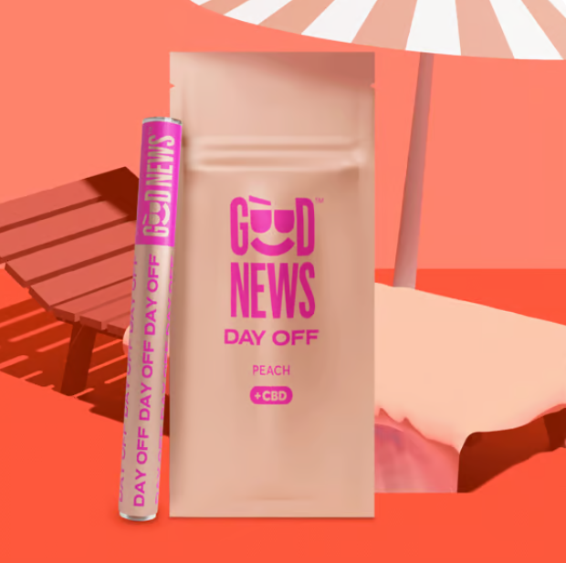 Photograph of product: GOOD NEWS DAY OFF 2:1 CBD DISPOSABLE .3G