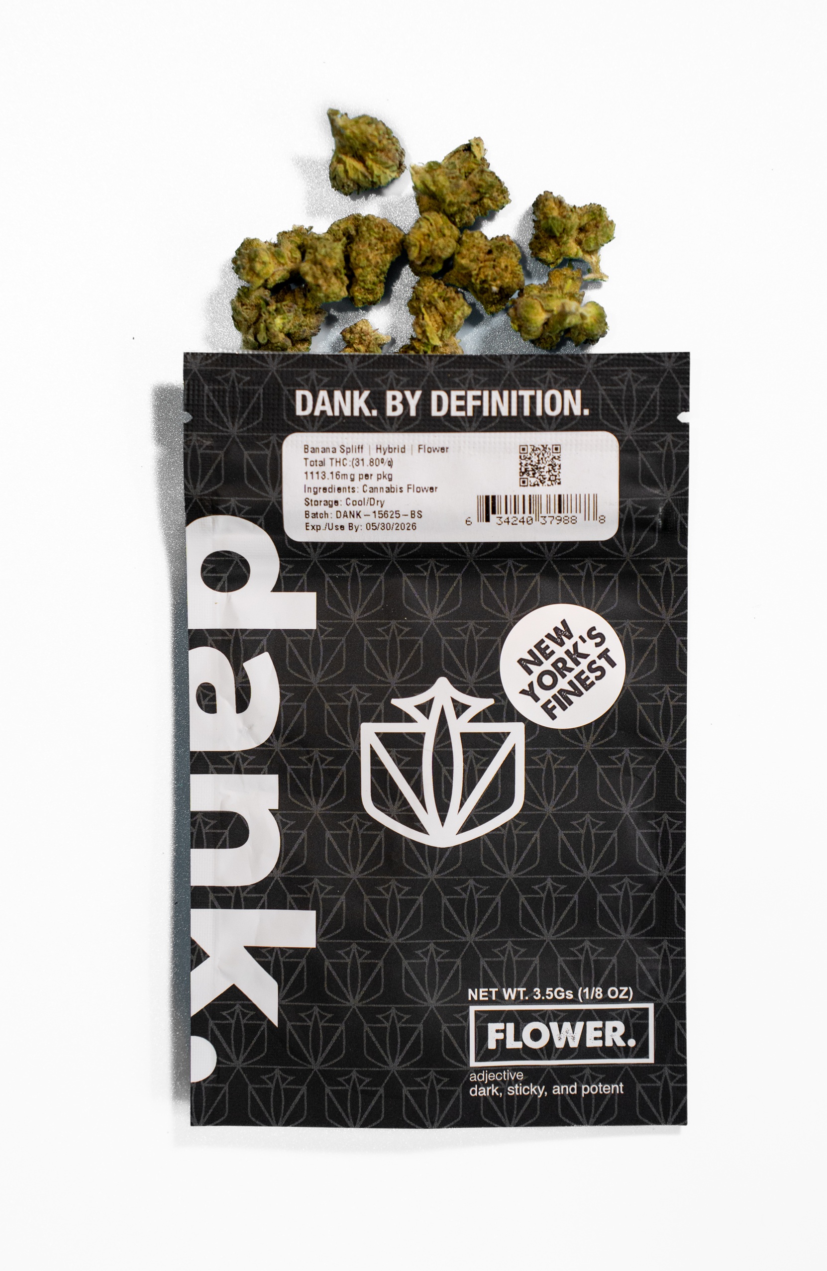 Photograph of product: Dank | Banana Spliff | Flower - 3.5g