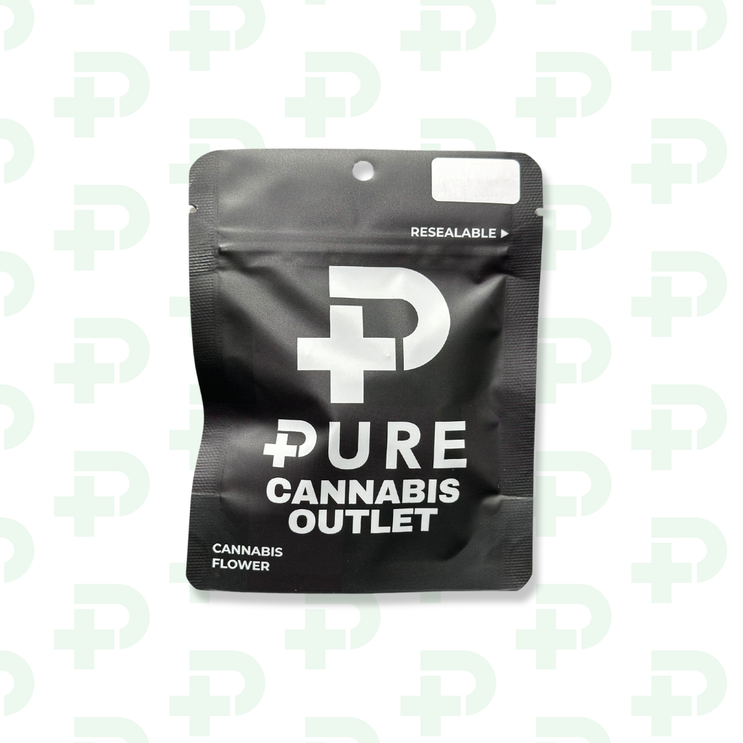 Photograph of product: Pure Black Prepack - Custard Cream Pie - 3.5g