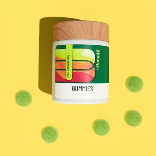 Photograph of product: Kiwi Strawberry 1:1 TH-oui:CBN Gummies 10pk ( I ) 100mg