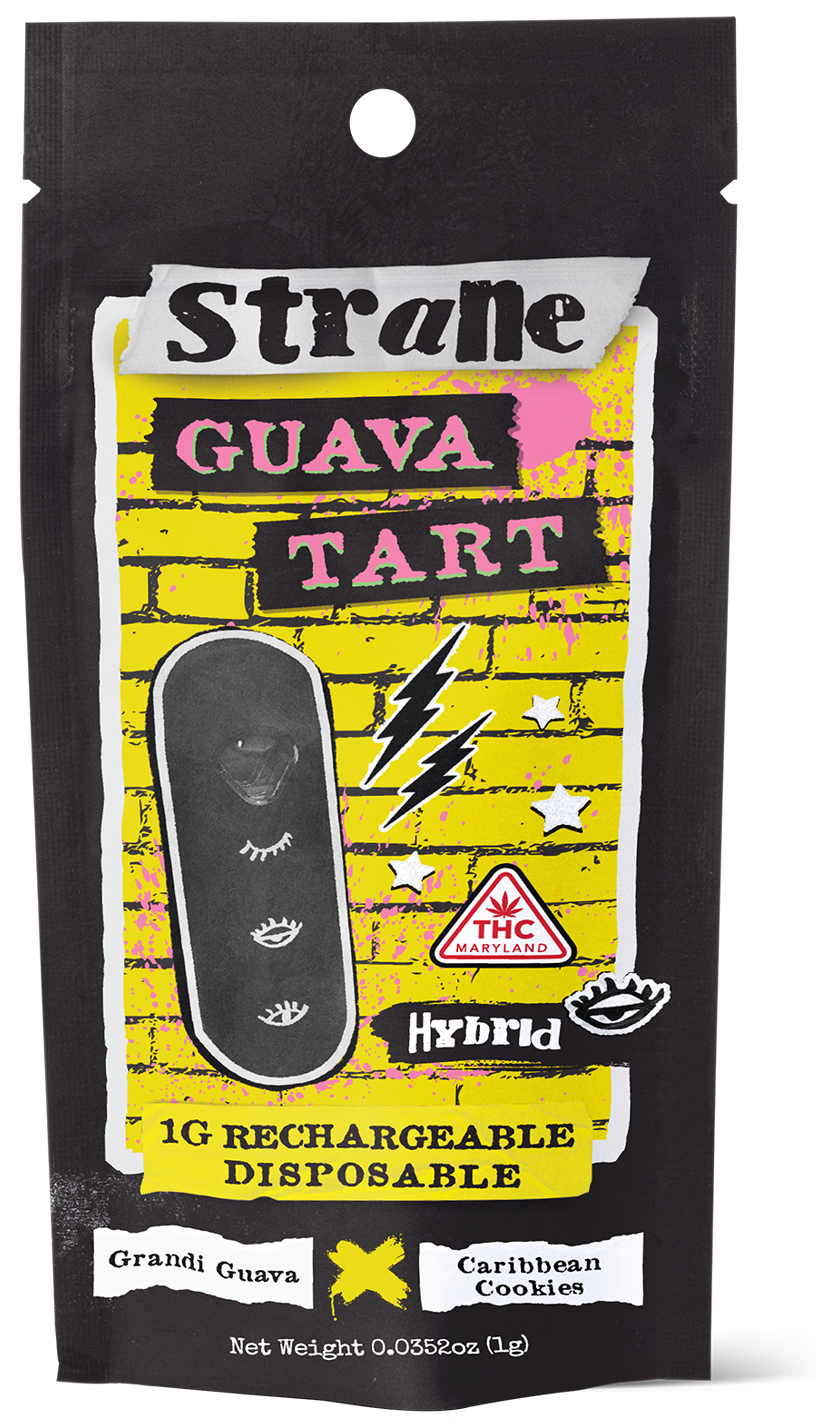 Photograph of product: Guava Tart All-In-One Live Terpene Disposable | 1g