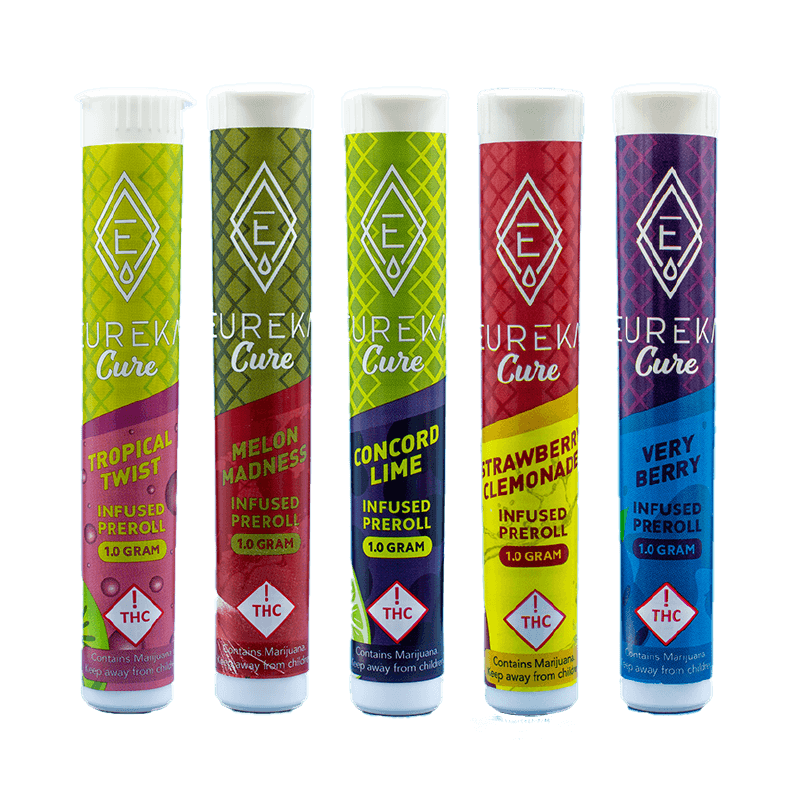 Photograph of product: Cure 1G Joint (Infused) Melon Madness