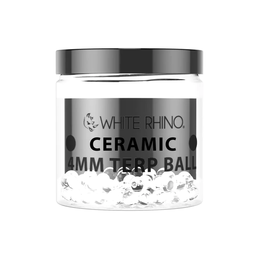 Photograph of product: White Rhino Ceramic Terp Ball 4mm