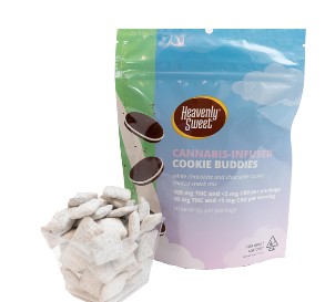 Photograph of product: HEAVENLY SWEET COOKIE BUDDIES HYBRID 100MG