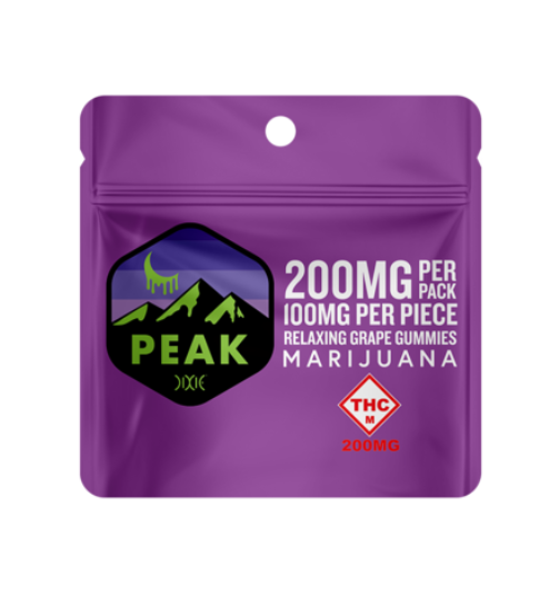 Photograph of product: 200mg Gummies | Peak Grape (Oui'd)