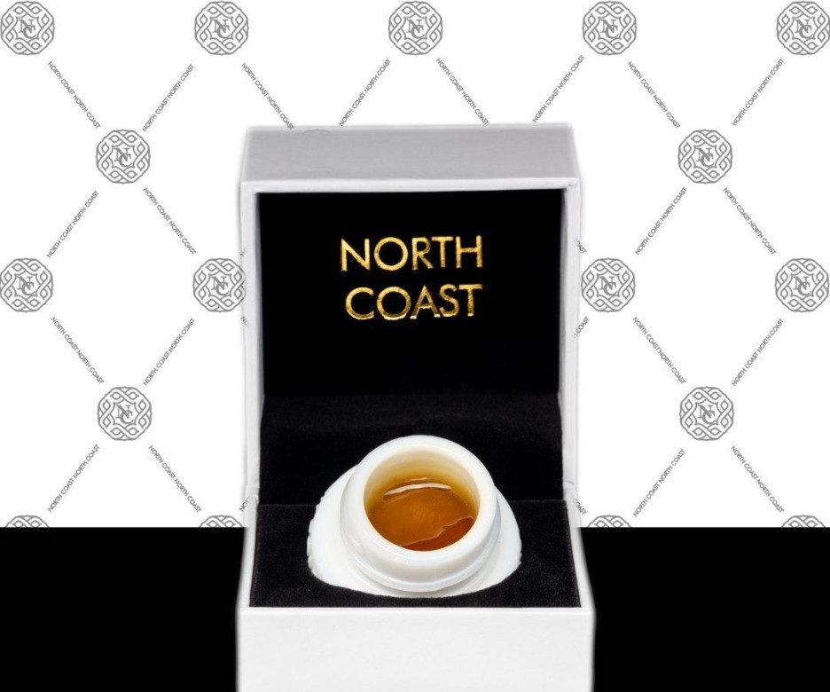 Photograph of product: North Coast x Pressure Pack - Guava Barz Full Melt Rosin