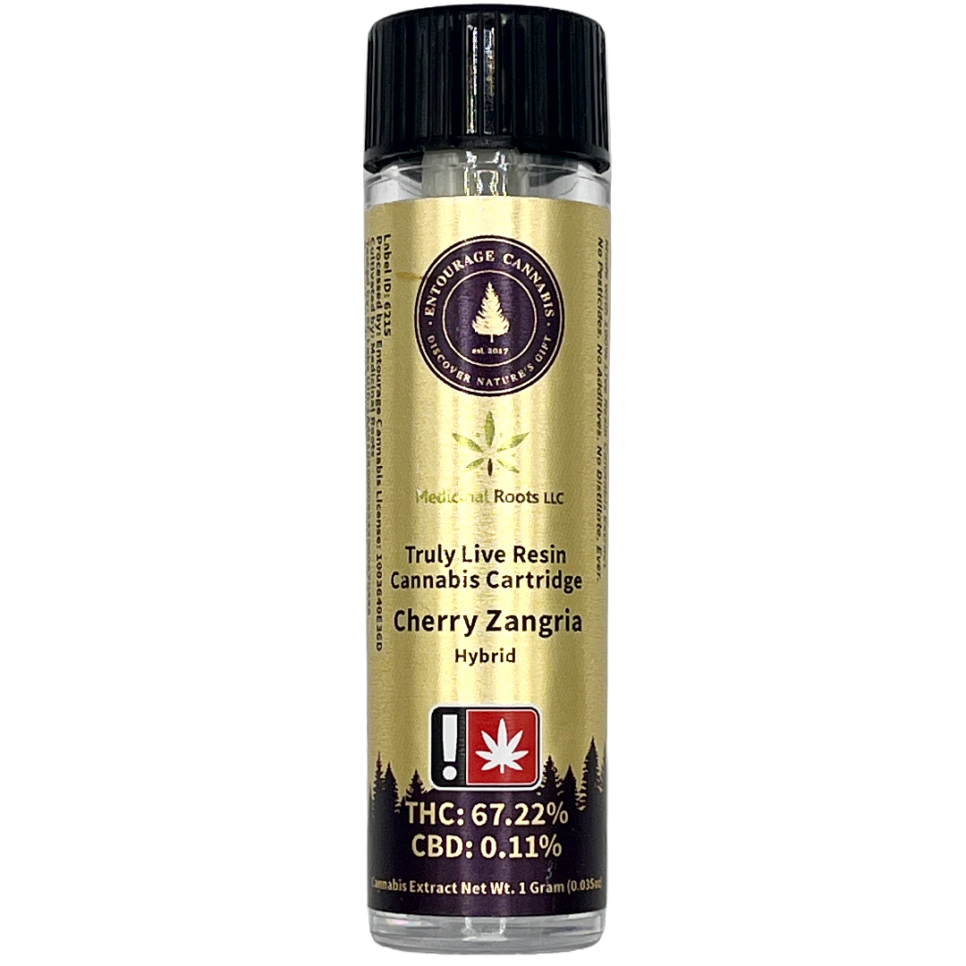Photograph of product: CBD- Cherry Zangria 1G LR Cart (H)